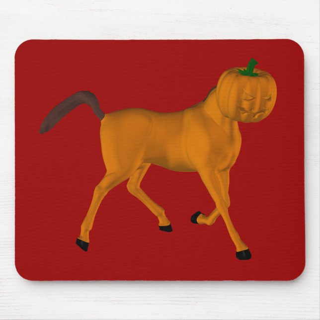 Halloween Horse Mouse Pad (Front)