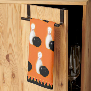Halloween Hostess Gift Decor Tea Towel