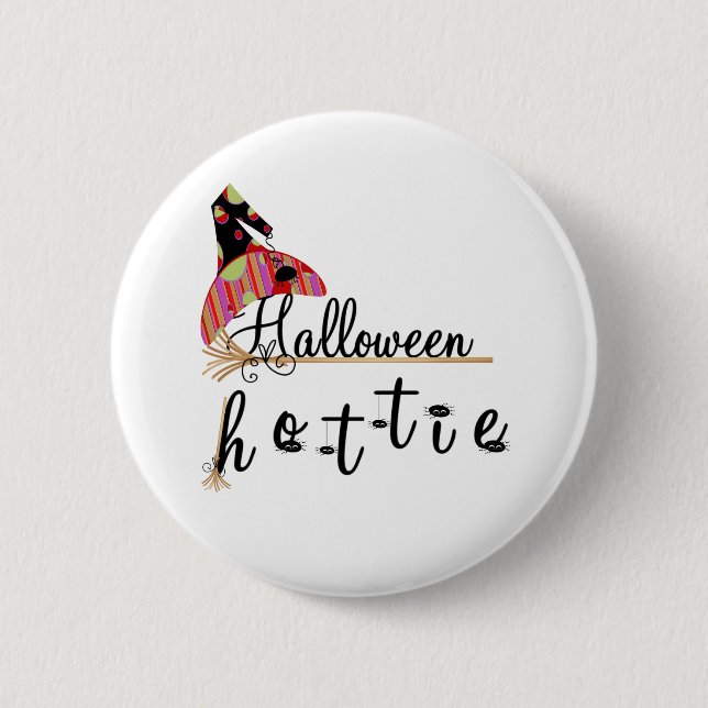Halloween Hottie 6 Cm Round Badge (Front)
