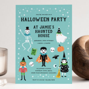 Halloween House Party Invitation