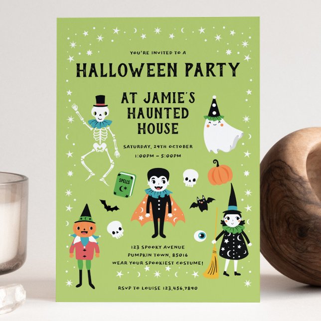 Halloween House Party Invitation (Creator Uploaded)