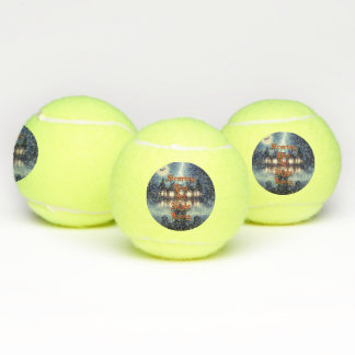 Halloween House With Frankie, Dark Blue Tennis Balls
