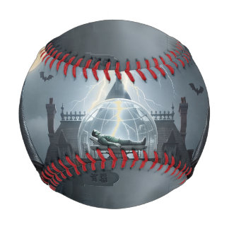 Halloween House With Frankie, Dark Grey Baseball