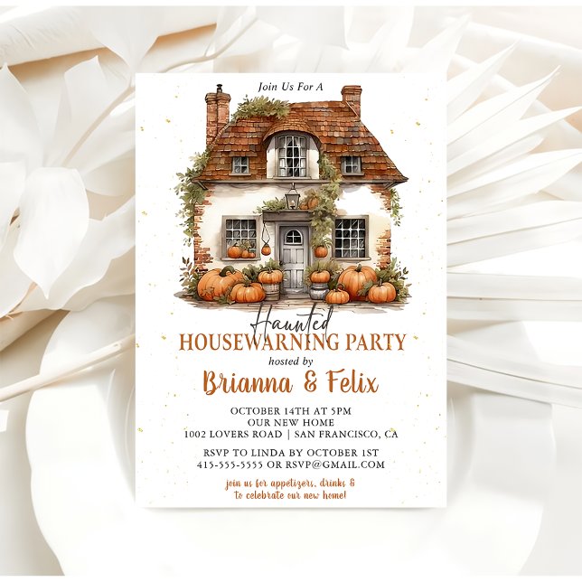  Halloween Housewarming Party  Invitation (Creator Uploaded)