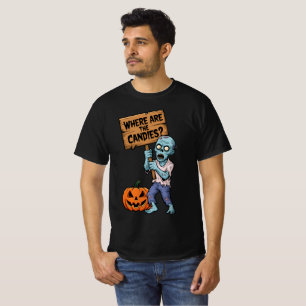 Halloween Humor Zombie Bonbons T-Shirt