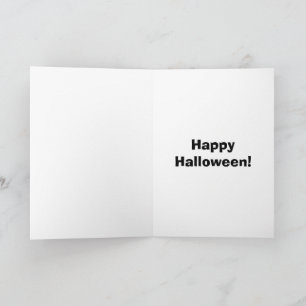 Halloween Humour Greeting Card