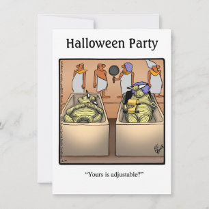 Halloween Humour Party Invitations For Halloween