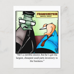 Halloween Humour Postcard