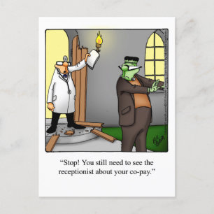 Halloween Humour Postcard