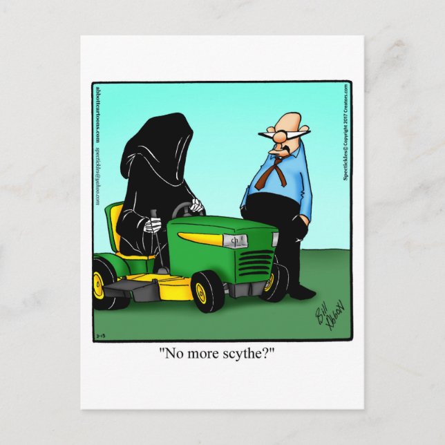 Halloween Humour Postcard  (Front)