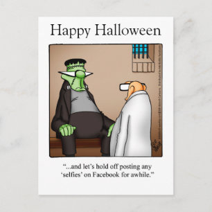 Halloween Humour Postcards "Spectickles"