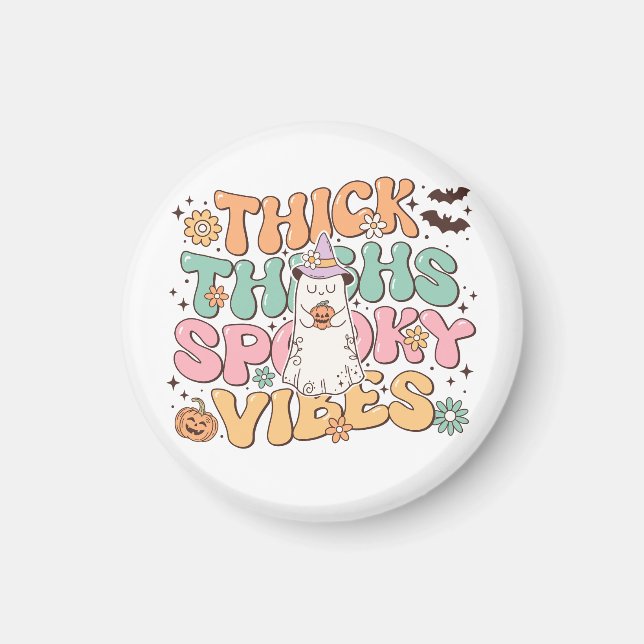 Halloween Humour Spooky Magnet (Front)