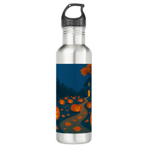 Halloween hunting pumpkins 710 ml water bottle