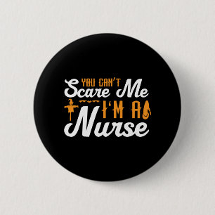 Halloween I Am A Nurse Birthday 6 Cm Round Badge
