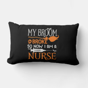 Halloween I Am A Nurse Birthday Lumbar Cushion