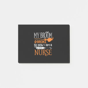 Halloween I Am A Nurse Birthday Post-it Notes