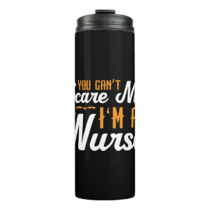 Halloween I Am A Nurse Birthday Thermal Tumbler