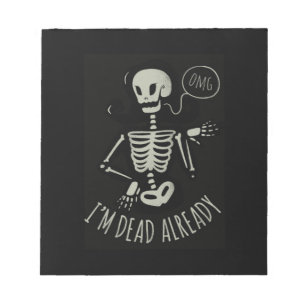 Halloween I Am Already Notepad