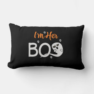 Halloween I Am Her Boos Birthday Lumbar Cushion