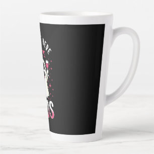 Halloween I Am Just Here For The Boos Latte Mug