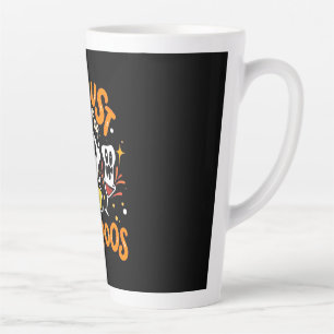 Halloween I Am Just Here For The Boos Latte Mug