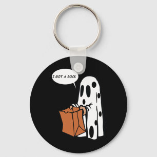 Halloween I Got A Rock Ghost Key Ring