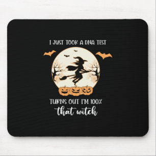 Halloween I Just Took A DNA Test Birthday Mouse Pad