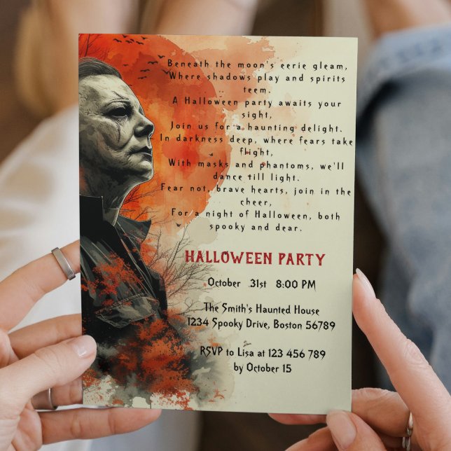 Halloween I Poem Invitation (Creator Uploaded)