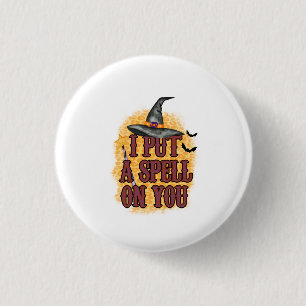 Halloween I Put A Spell On You Birthday 3 Cm Round Badge