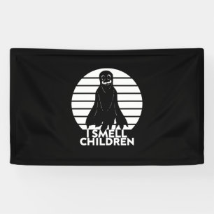 Halloween I Smell Children Banner