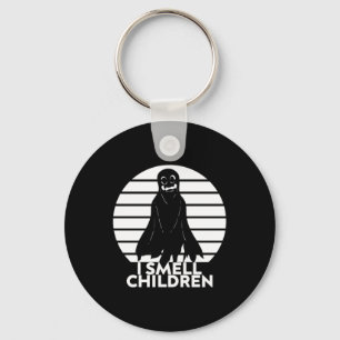 Halloween I Smell Children Key Ring