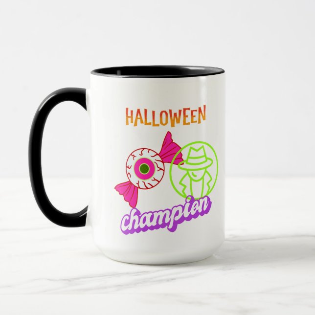 Halloween I Spy Champion Mug (Left)