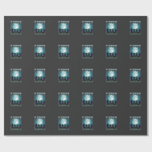 Halloween If Zombies Chase Us_1 Wrapping Paper