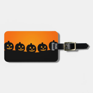 Halloween Illustration Luggage Tag