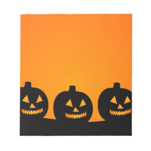 Halloween Illustration Notepad