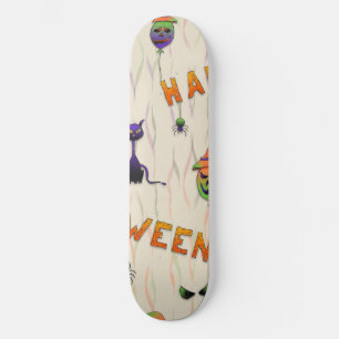Halloween Illustrations Skateboard