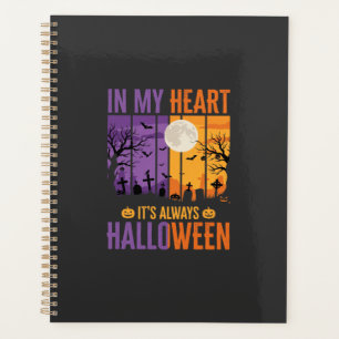 Halloween In My Heart Spooky Cemetery Planner