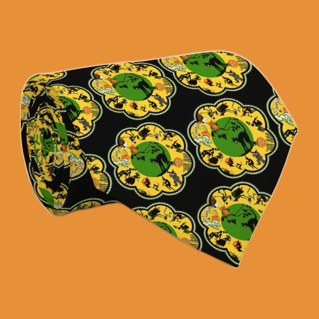 Halloween in the Round Tie (Creator Uploaded)