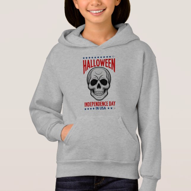Halloween Independence Day with Skull (Front)