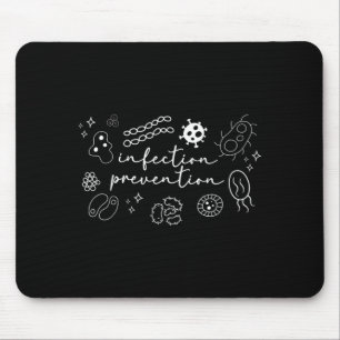 Halloween Infection Preventionist Infection Mouse Pad