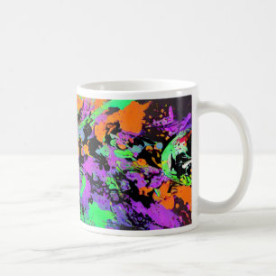 Halloween Ink Splatter Holiday Mug