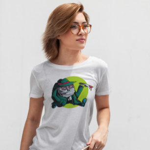 Halloween Invisible Man Killer T-Shirt