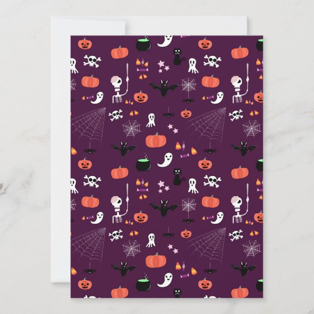 Halloween Invitation (Front)