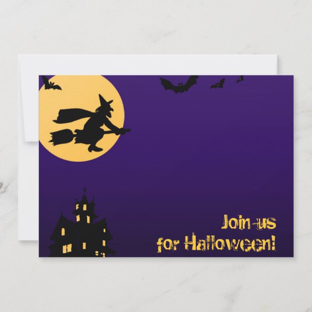Halloween Invitation (Front)