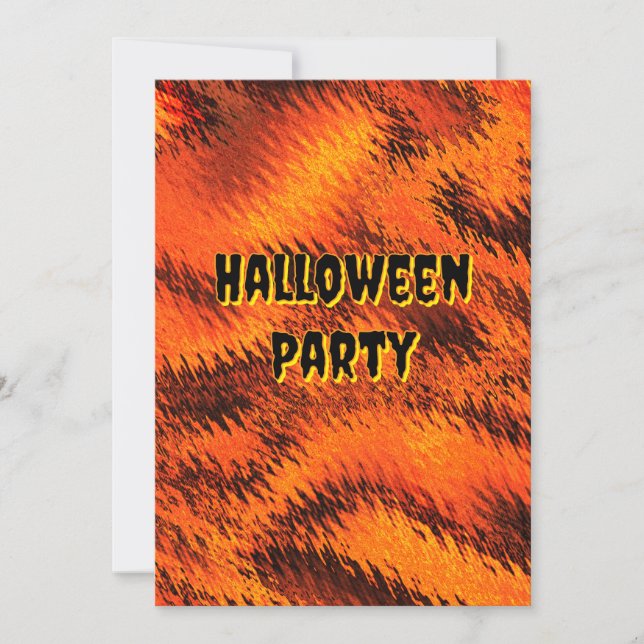 Halloween Invitation (Front)