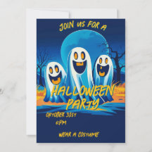 Halloween invitation