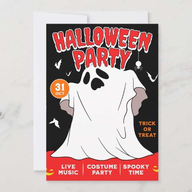Halloween Invitation (Front)