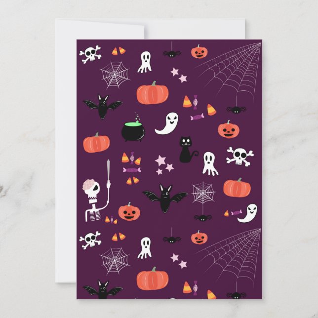 Halloween Invitation (Front)
