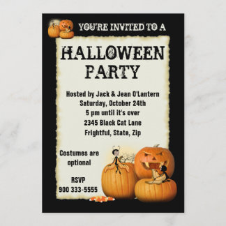 Halloween Invitation