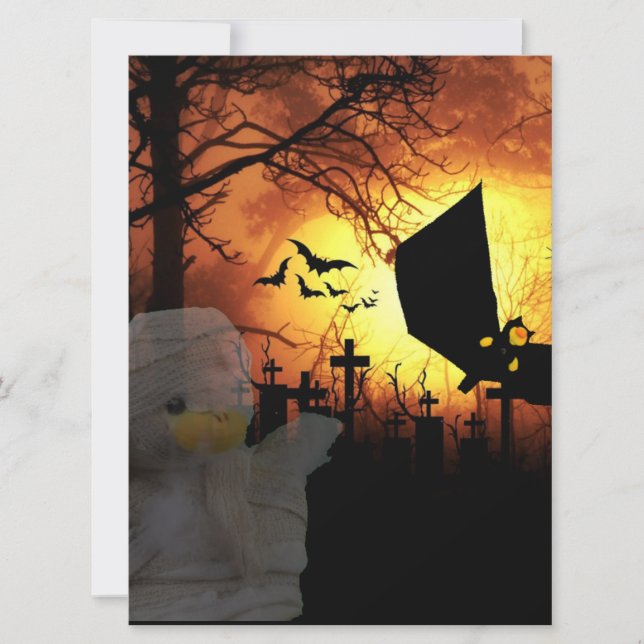 Halloween  invitation (Front)